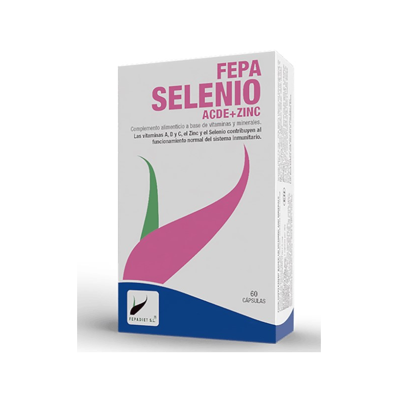 Fepa selenio acde zinc 60cap fepadiet