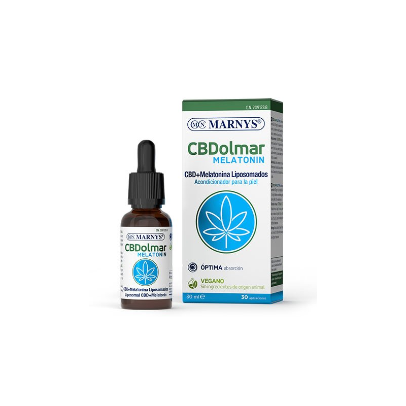 Cbdolmar melatonin 30ml marnys