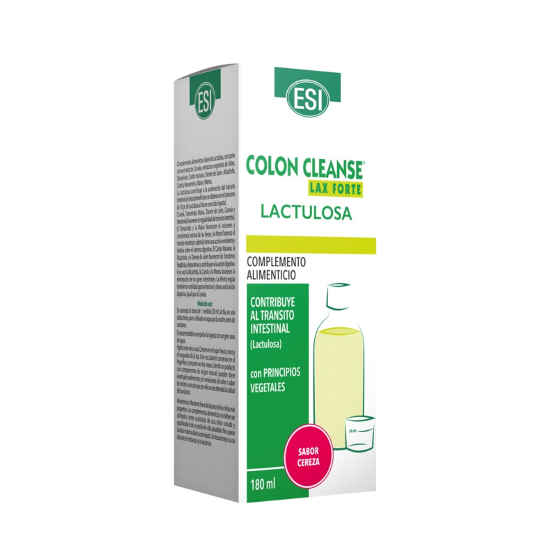 Colon cleanse lax forte lactulosa 180ml esi