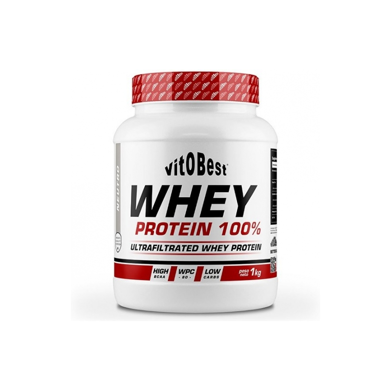 Whey protein 100% neutro 1kg vitobest