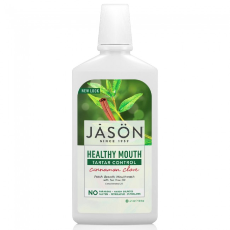 Colutorio healthy mouth canela clavo jason 473ml