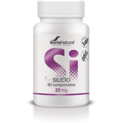 Silicio liberacion sostenida 60comp 25mg soria nat