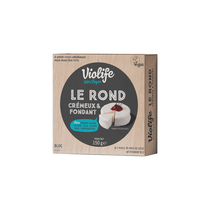 Violife bloque redondo vegan sabor camembert 150g
