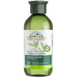 Champu cabello graso te verde 300ml corpore sano