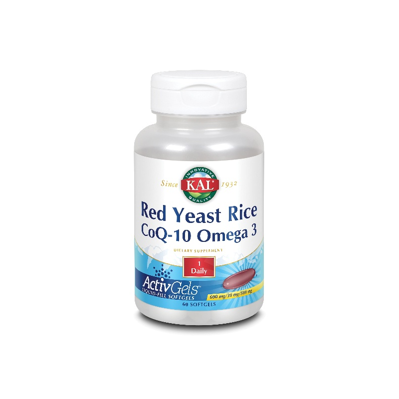 Red yeast rice coq-10 omega 3 60p kal