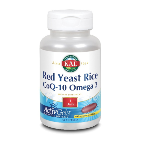 Red yeast rice coq-10 omega 3 60p kal