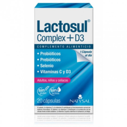 Lactosul complex d3 20cap natysal