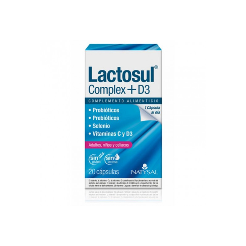 Lactosul complex d3 20cap natysal