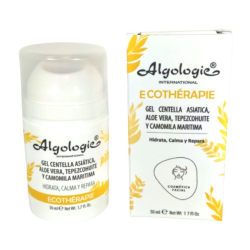 Gel centella hidratante facial 50ml algologie