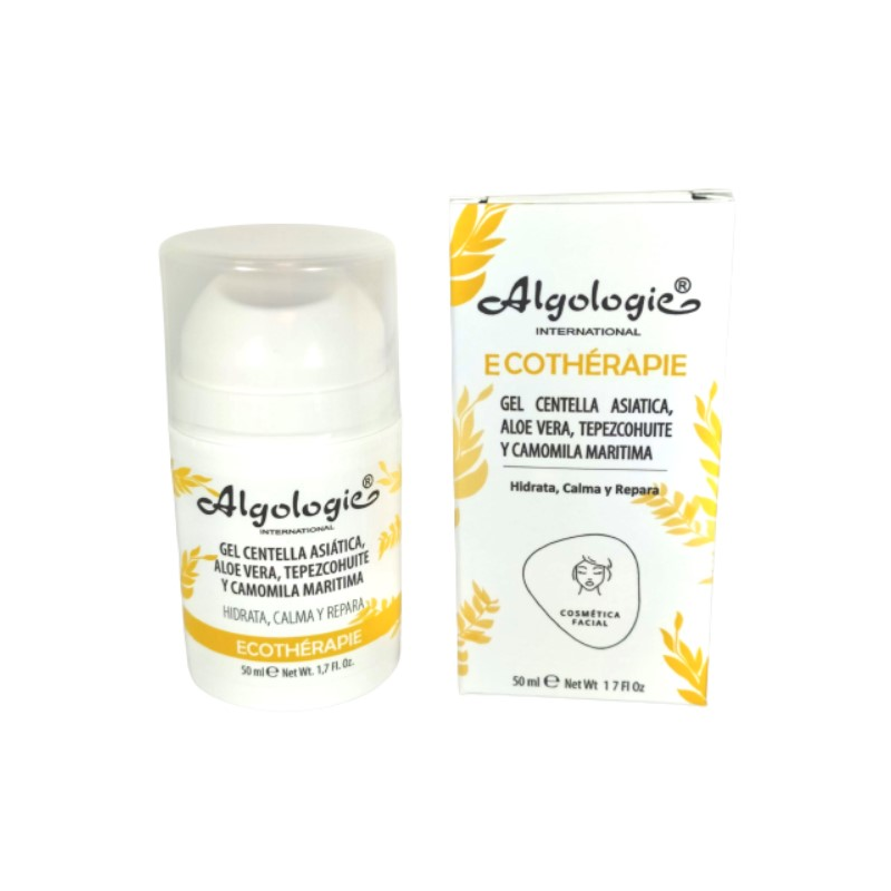Gel centella hidratante facial 50ml algologie