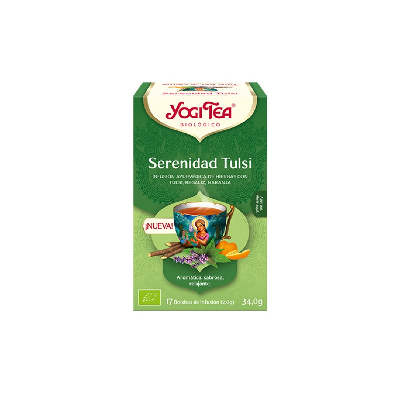 Yogi serenidad tulsi 17f bio