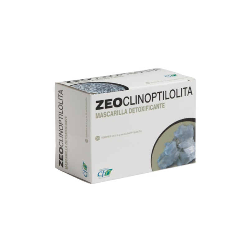 Zeoclinoptilolita 30 sobres mascarilla cfn