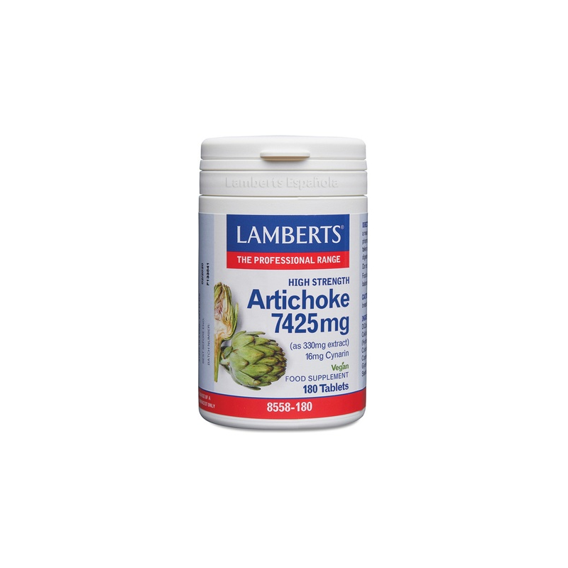 Alcachofa (artichoke) 7425mg 180 tabletas lamberts