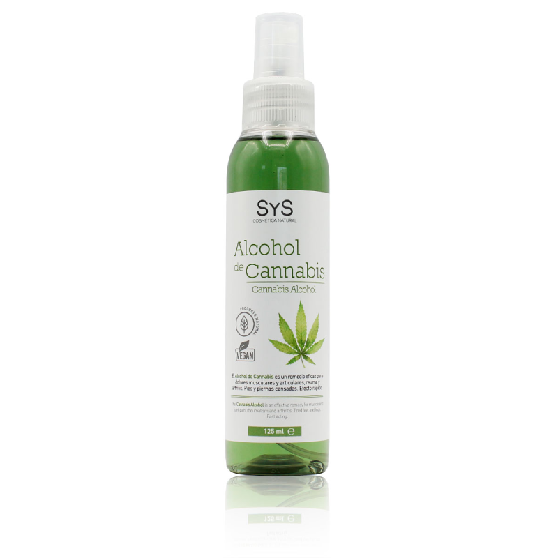 Alcohol de cannabis 125ml spray sys
