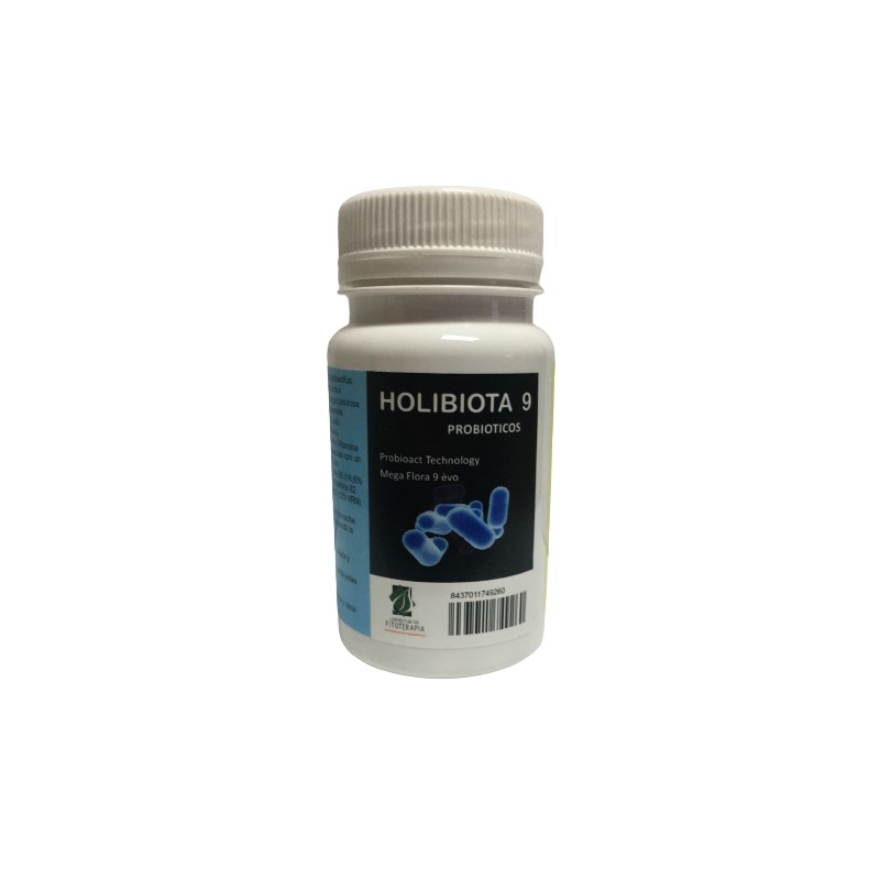 Holibiota 9 probioticos 60cap holilaf