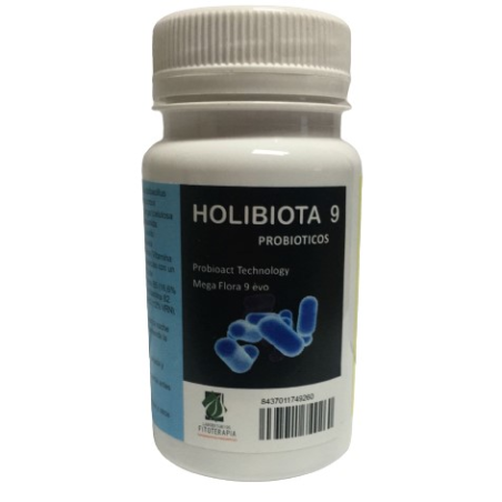 Holibiota 9 probioticos 60cap holilaf