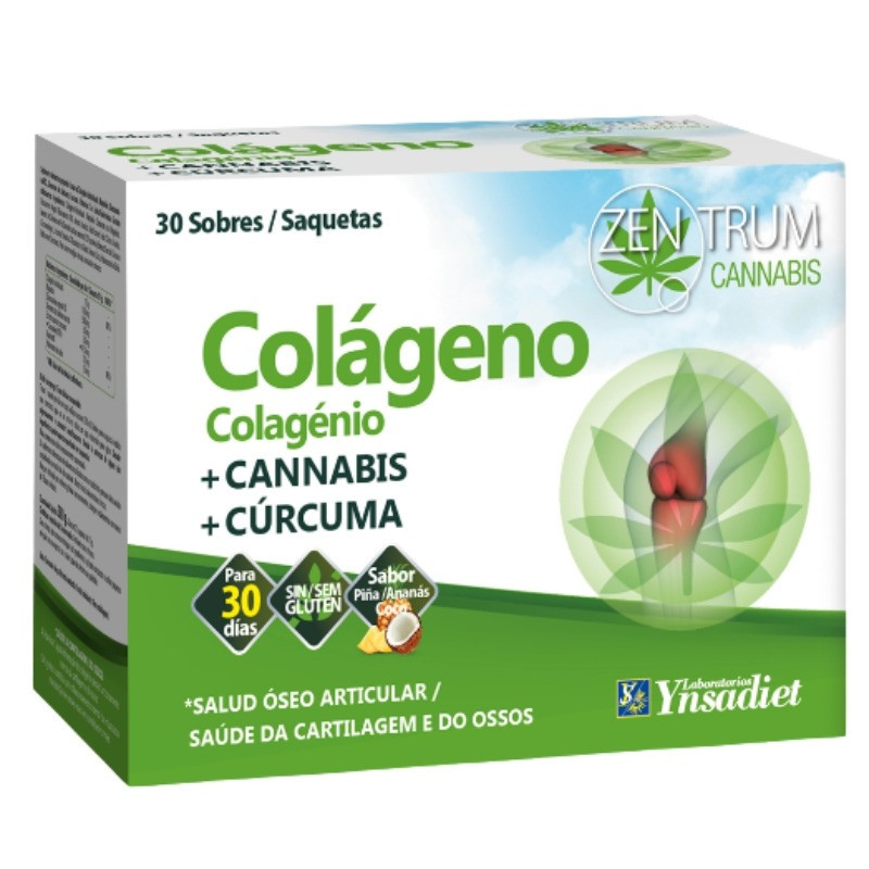 Colageno cannabis zentrum 30 sobres ynsadiet