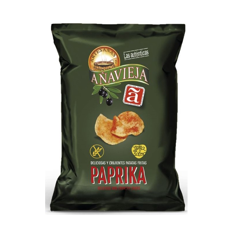 Patatas fritas sabor paprika 100g añavieja