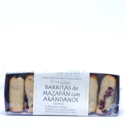 Barritas mazapan arandanos 130g biogredos eco