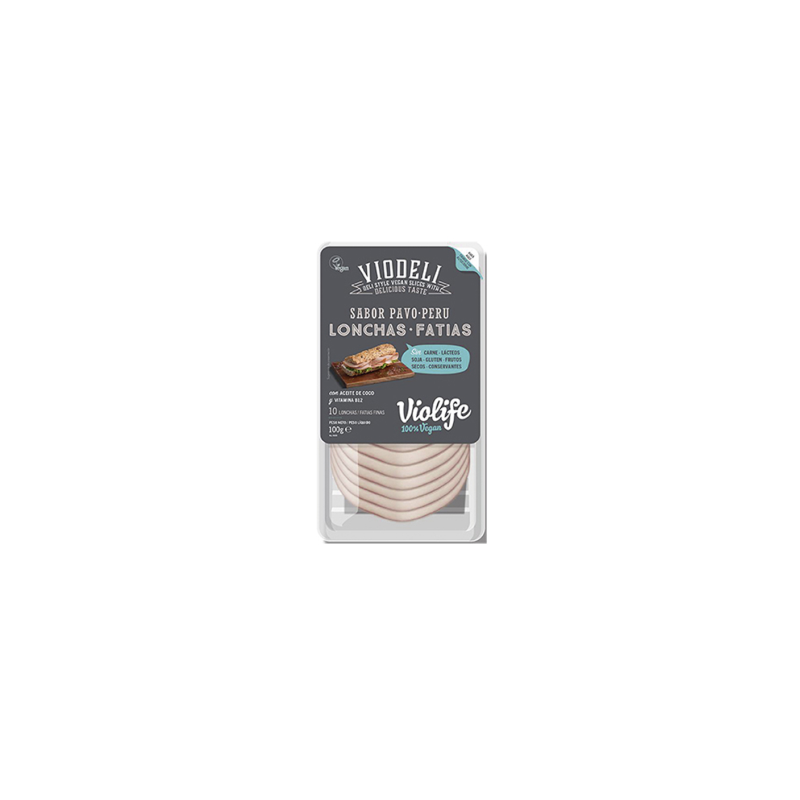 Lonchas vegetales sabor pavo 100g violife