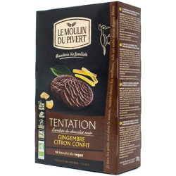 Galletas tentacion jengibre limon 130g le moulin d