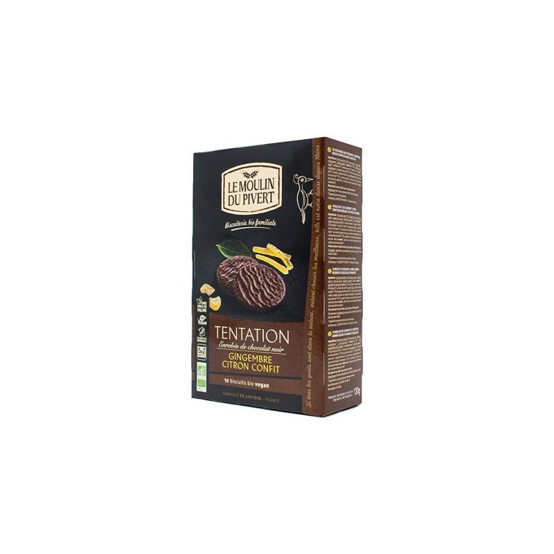 Galletas tentacion jengibre limon 130g le moulin d