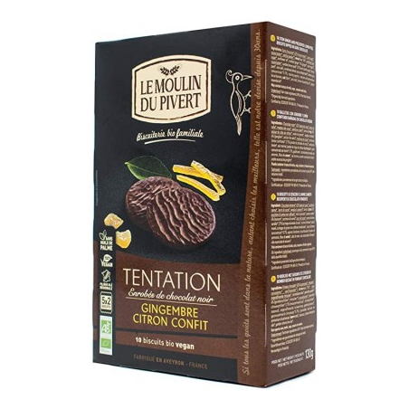 Galletas tentacion jengibre limon 130g le moulin d