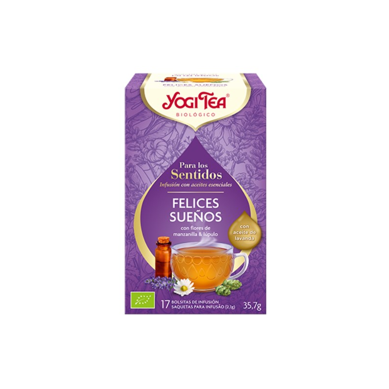 Yogi sentidos felices sueños 17 bolsitas