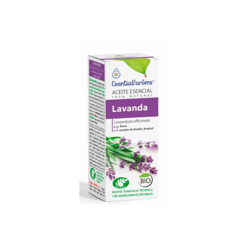 Aceite esencial lavanda bio 100ml esential aroms
