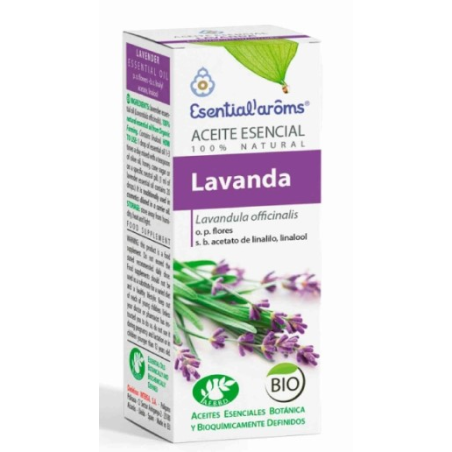 Aceite esencial lavanda bio 100ml esential aroms