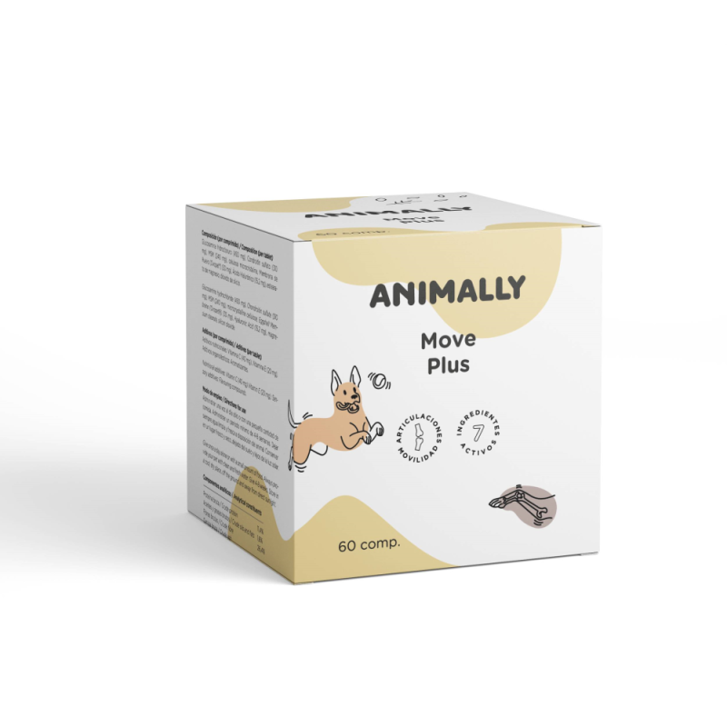 Animally move plus 60comp perros y gatos