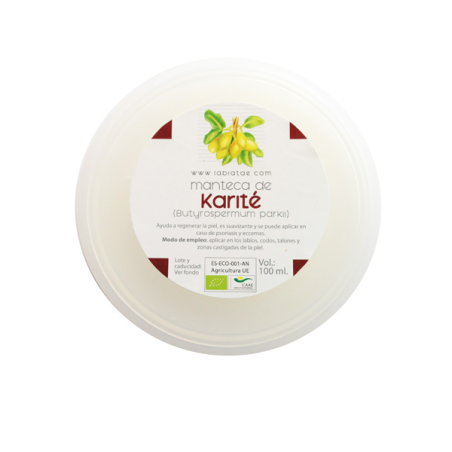 Manteca karite hidratante calm 100ml labiatae bio