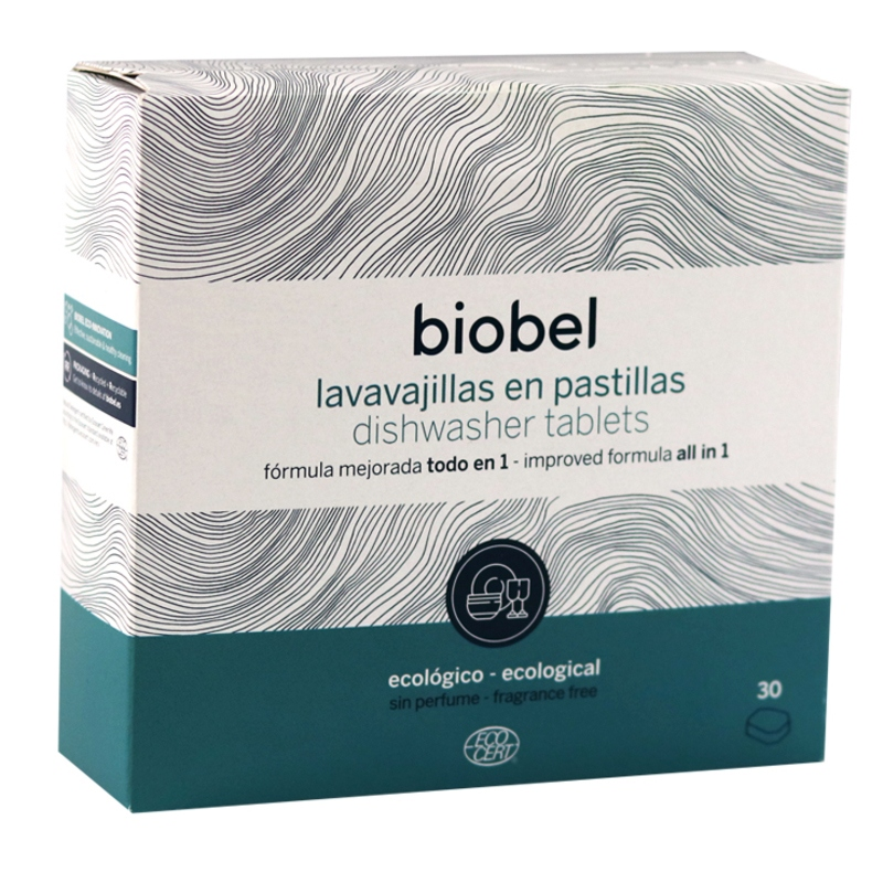 Lavavajillas maquina 30 pastillas biobel