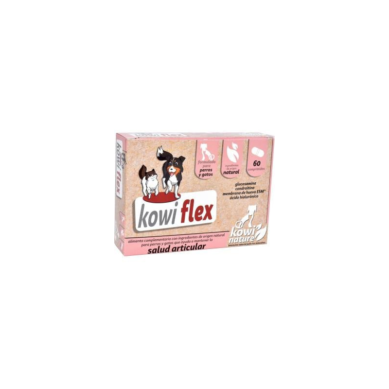 Kowi flex perros y gatos 60comp pinisan