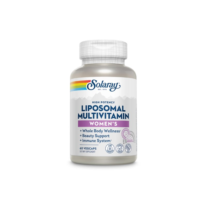 Multivitamin womens liposomal 60vegcap solaray