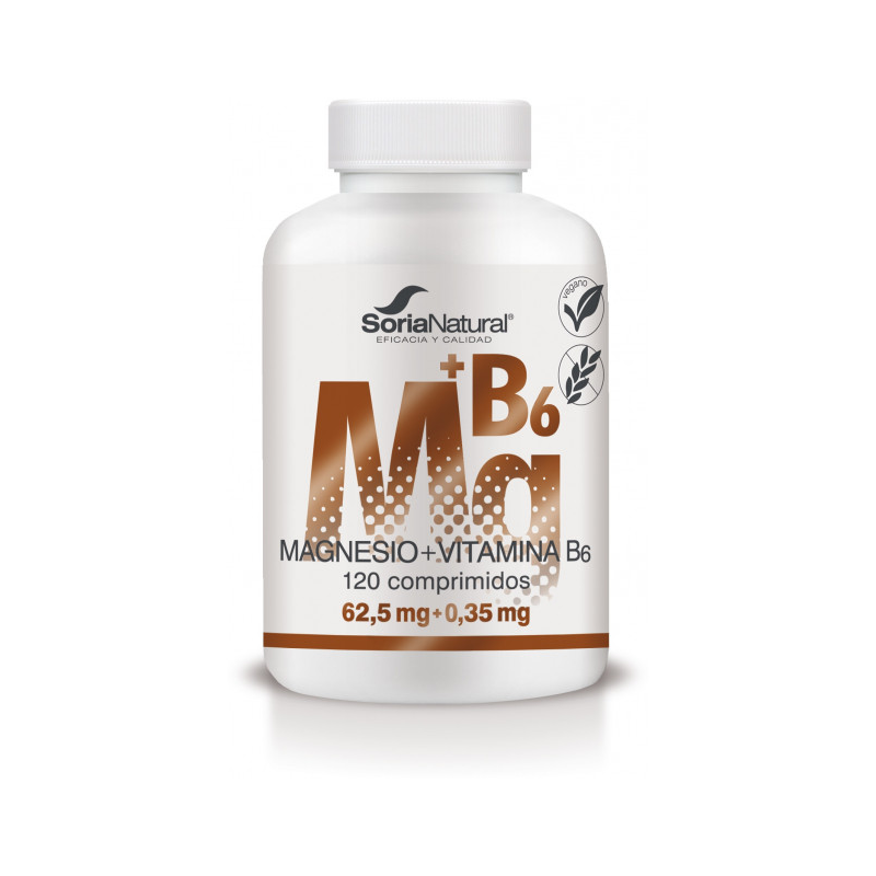 Magnesio + b6 120comp soria natural