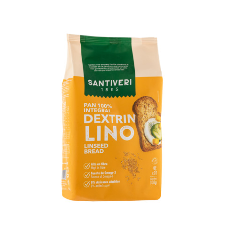 Pan dextrin con lino 300g sant