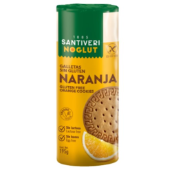 Nogluc galletas digestive naranja 195gr santiveri