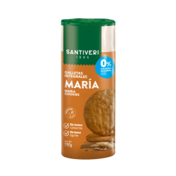 Galletas maria integral sin azucar 190g santiveri