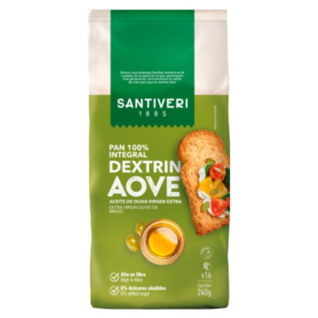Pan dextrin con omega3+a.oliva 240gr santiveri