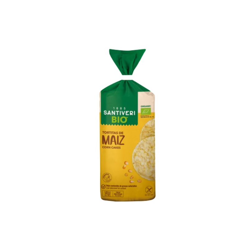 Tortitas maiz bio 130gr santiveri