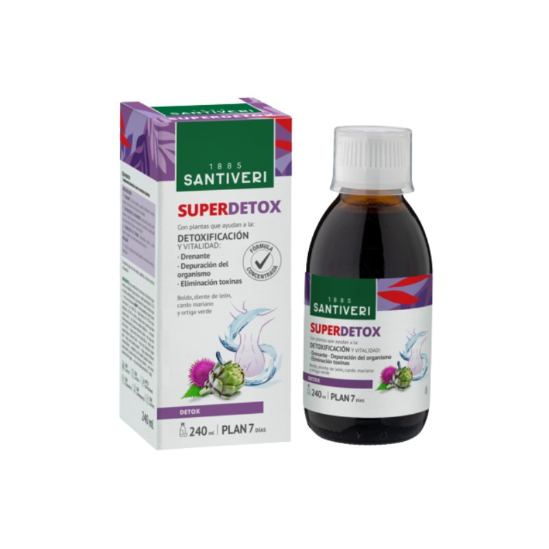 Superdetox jarabe 240ml santiveri