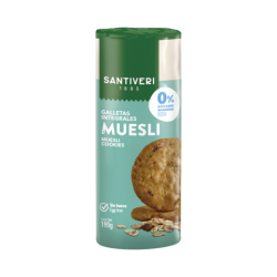 Galletas muesli 0% integral tubo santiveri