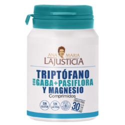 Triptofano gaba pasiflora mg 60comp ana maria just