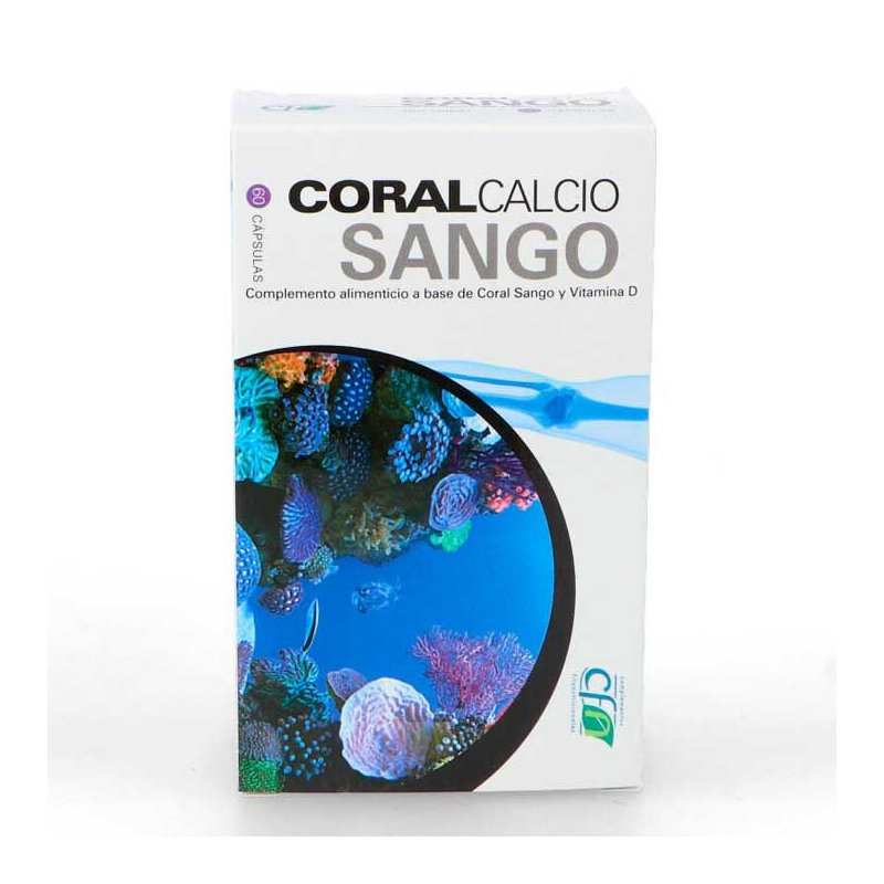 Coral calcio sango 60cap cfn