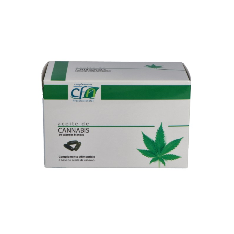 Aceite cannabis 1000mg 60cap cfn