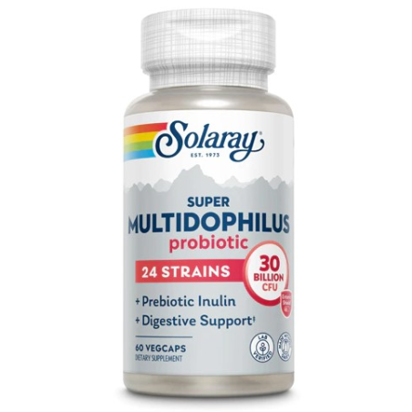 Super multidophilus probiotic 24 60vegcaps solaray
