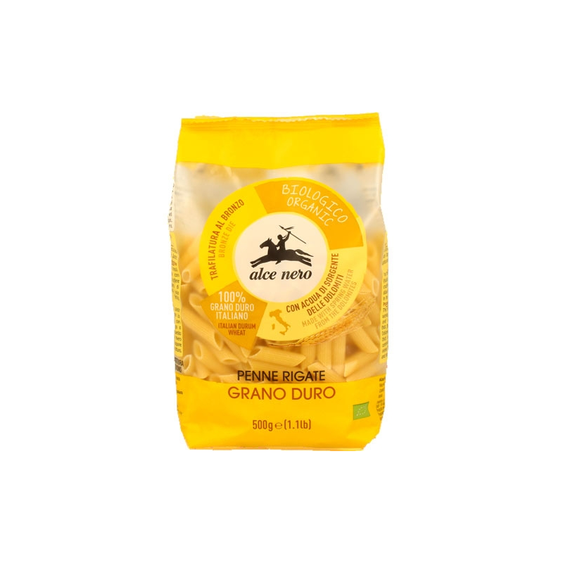 Macarron trigo blanco bio 500g alce nero