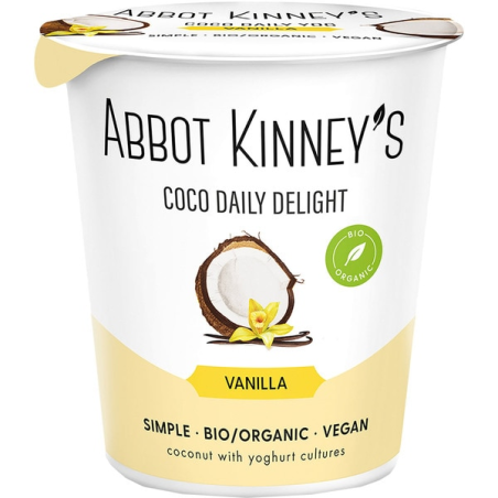 Abbot kinneys yogur coco vainil daily delight 350g