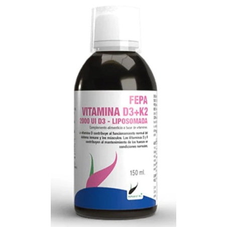Fepa vitamina d3+k2 liposomada 150ml